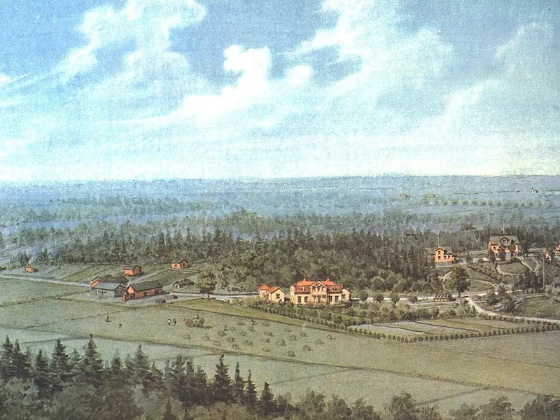 1838-August Mankell - Fattoria Gångsätra 1883